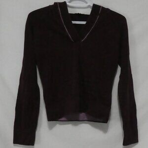 JACOB JR | xl - extra large | Dark Casual V-Neck Hoodie